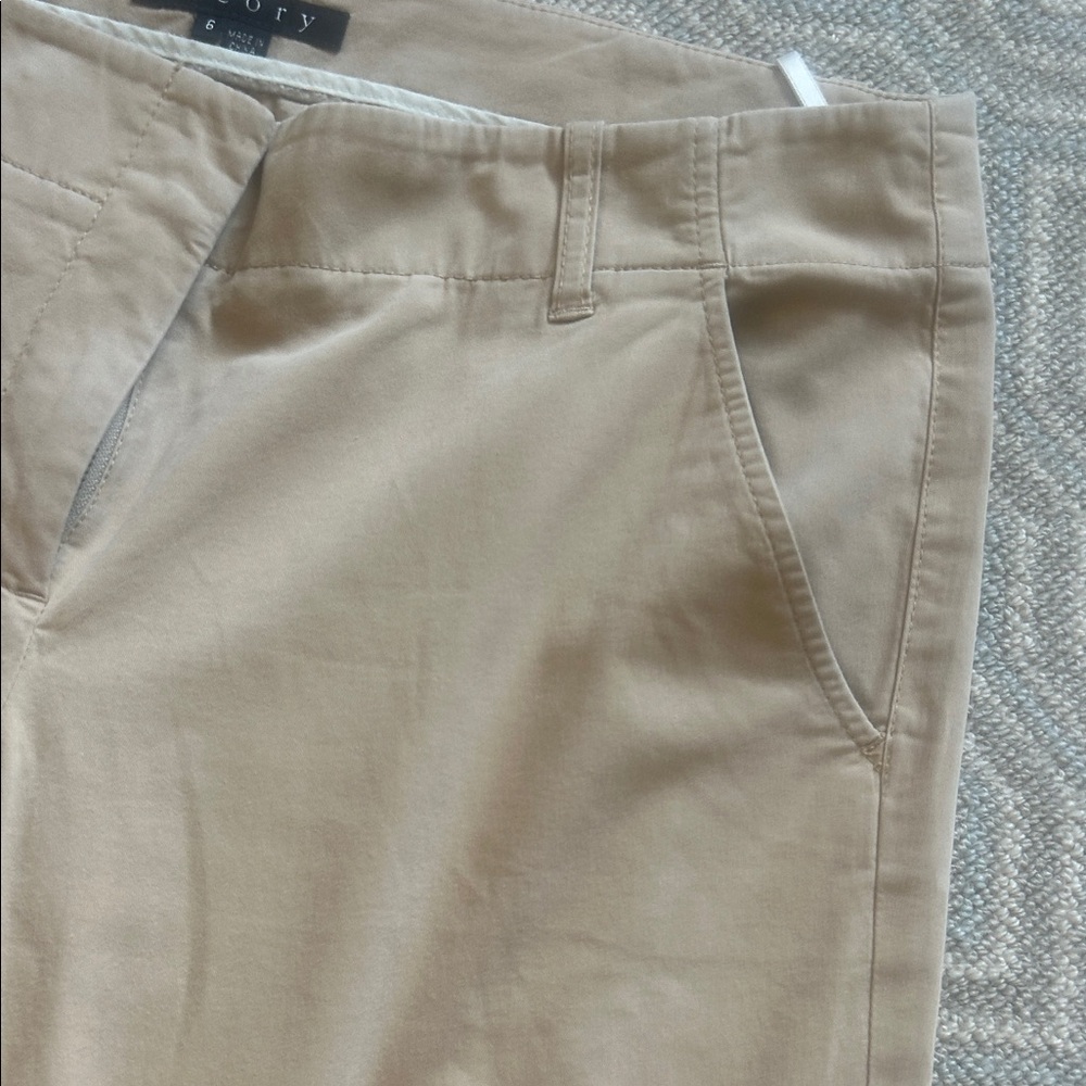 Theory Beige Chino Pants - Picture 3 of 5